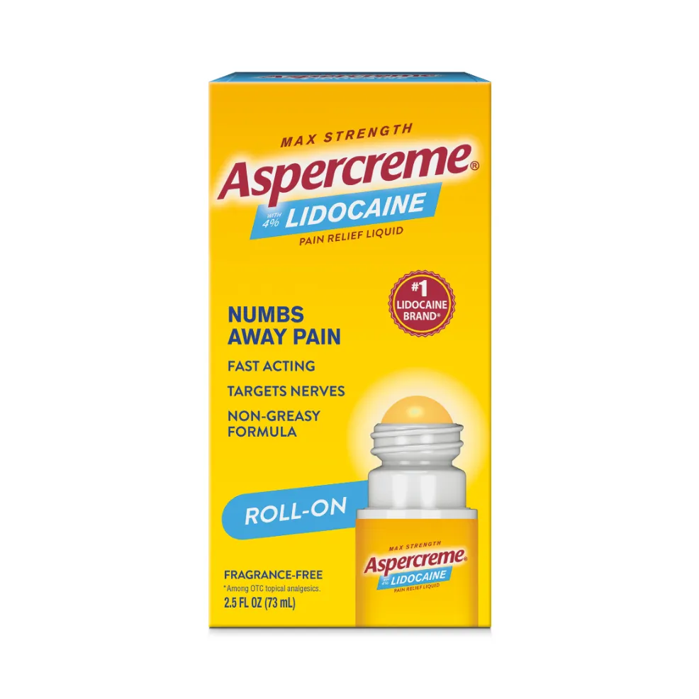 Aspercreme Lidocaine Roll-On