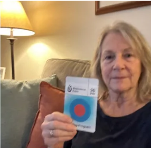 Diana R. with Purisaki patches