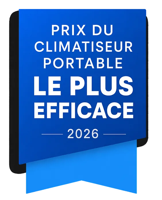 Distinction Climatiseur portable le plus efficace 2026